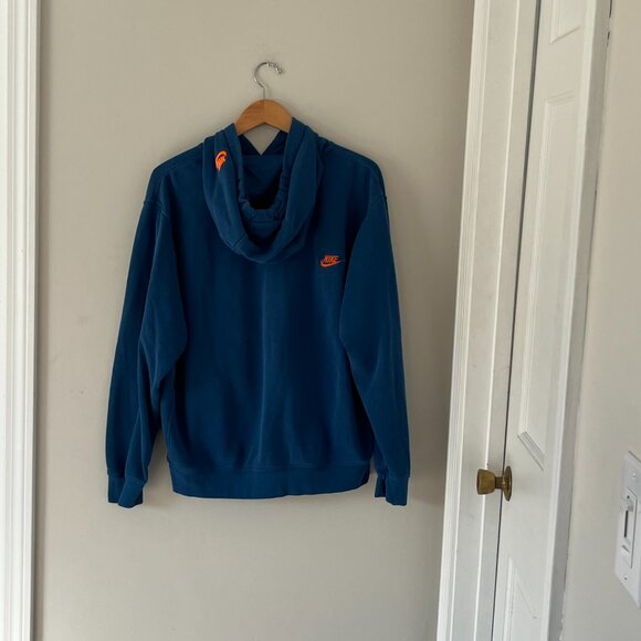 Nike Hoodie Blue Size Large - Picture 2 of 8